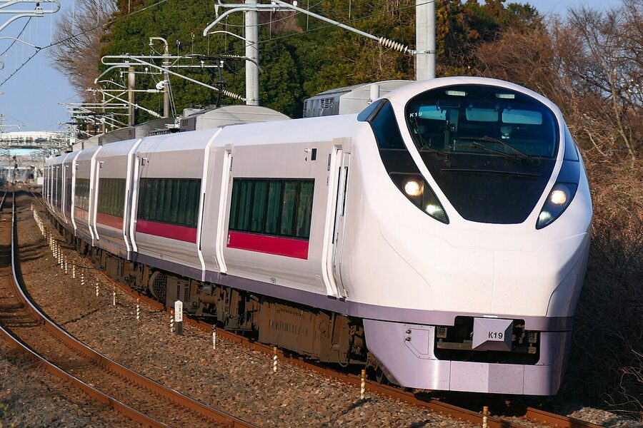 JR East E657 series limited express Hitachi between Tokai and Sawa on Joban Line