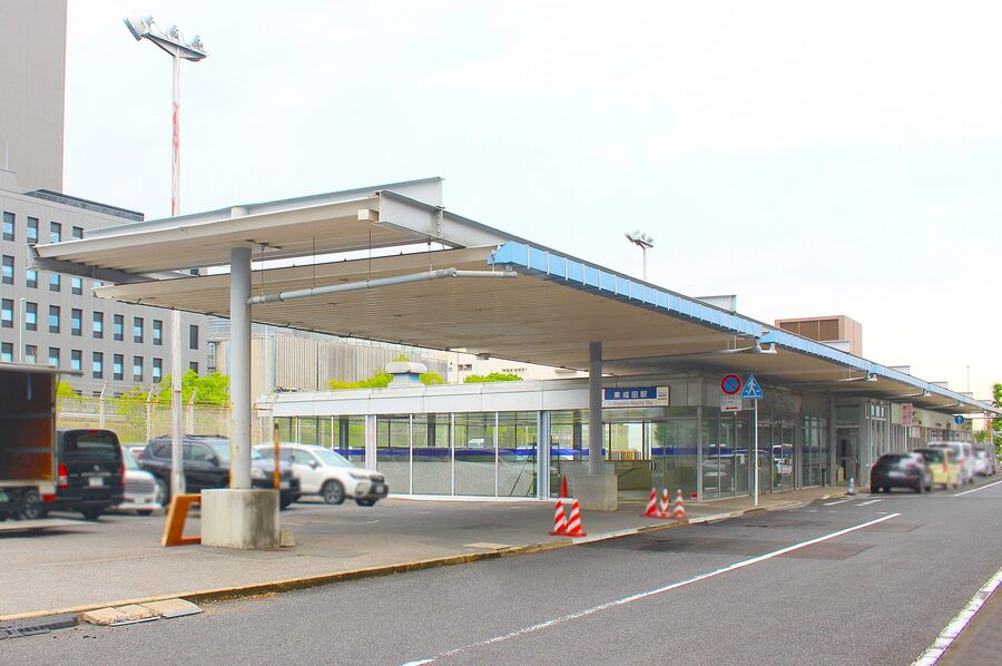 Higashi-Narita Station, the original Narita Airport Station, in 2024