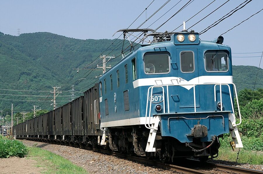 Chichibu Railway Deki 507 photographed in 2011