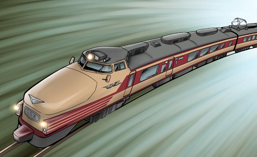 JNR Kuro 151 first-class observation car, 1958
