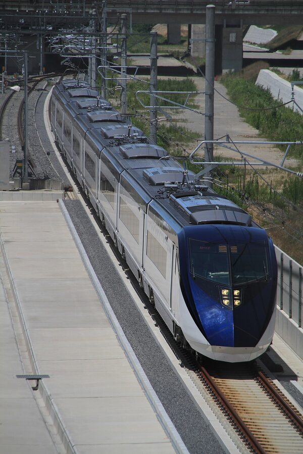 Keisei AE on the Sky Access opening day, 17 July 2010