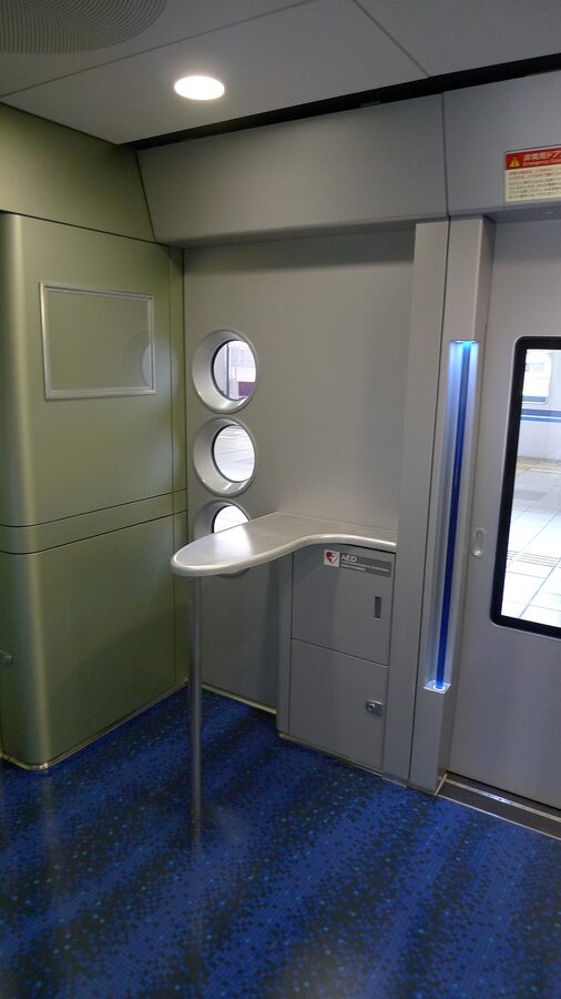 AE series vestibule deck