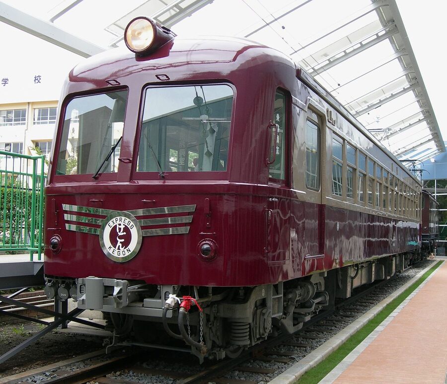 Tobu 5700 series cab preserved at the Tobu Museum