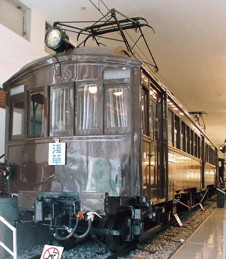 Tobu Railway Deha 1 No. 5 EMU at the Tobu Museum