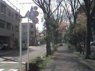 Former Kinuta-honmura tram terminus on the Tamagawa Line