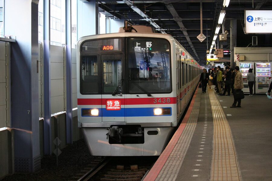 Keisei 3400 series set 3438 in 2018