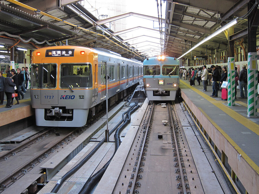 Kichijoji Station Keio Inokashira Line platform