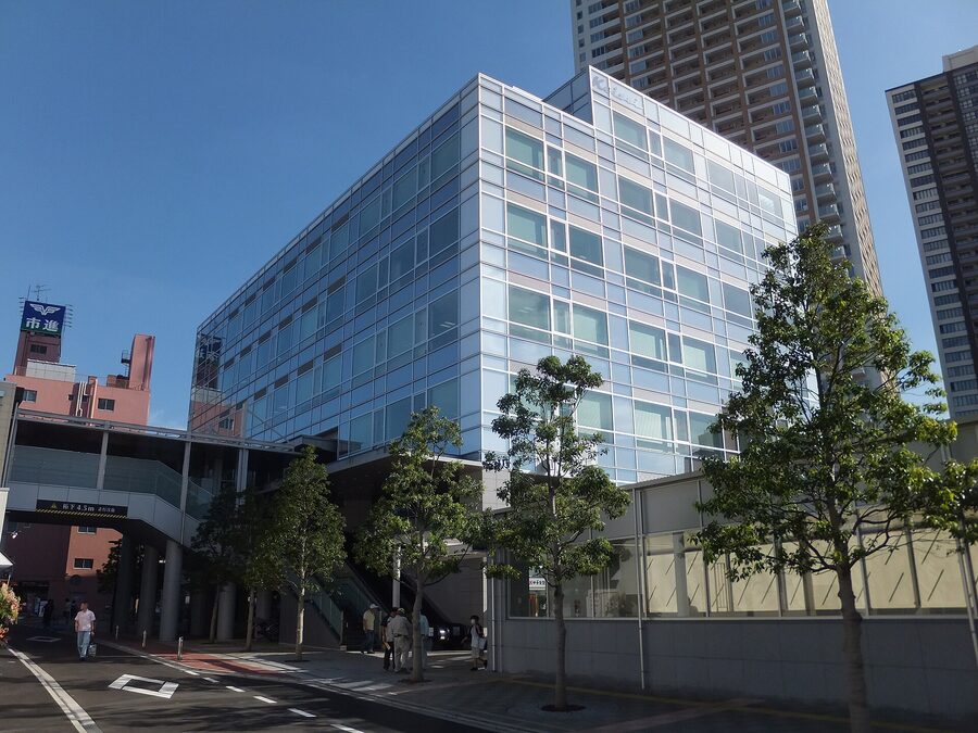 Keisei Electric Railway headquarters building in Yawata, Ichikawa