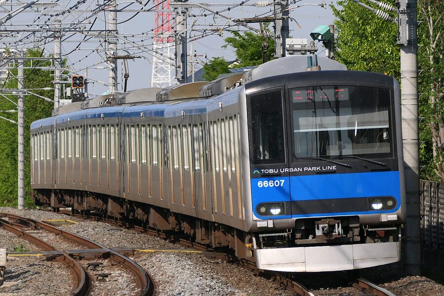 60000 series on the Tobu Urban Park (Noda) Line