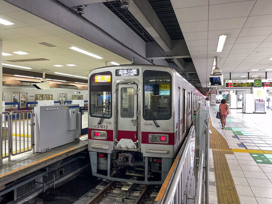 Tobu 30000 series at Ikebukuro Station