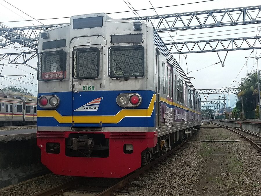 Former Toei 6000 series Mita Line at Bogor Station Indonesia