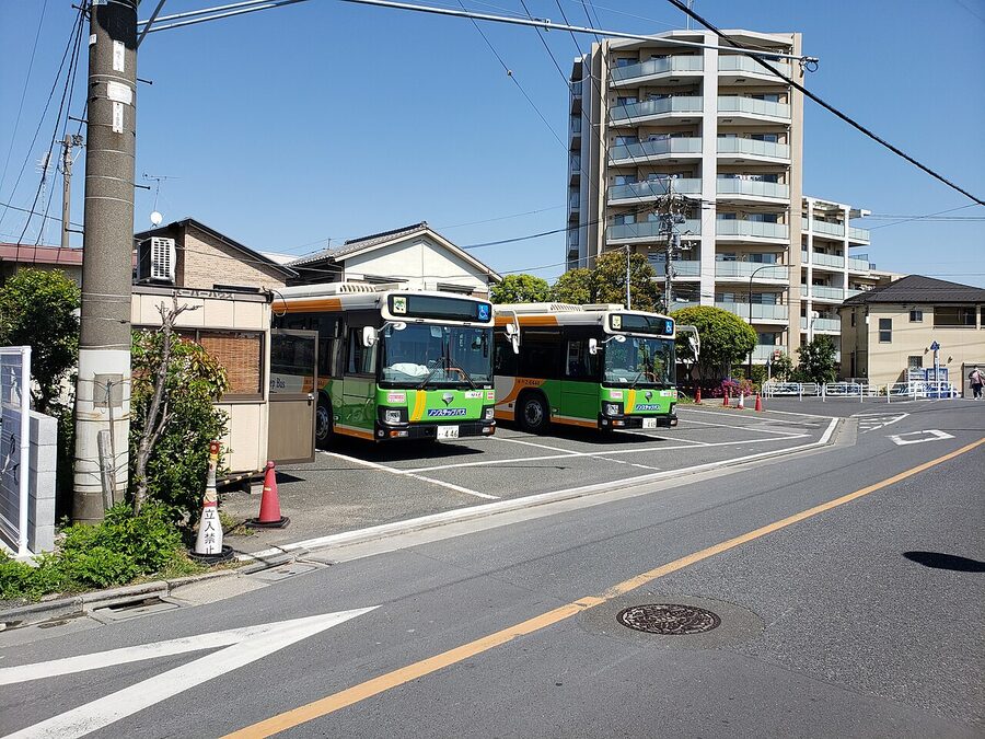 Toei Bus Hirai depot