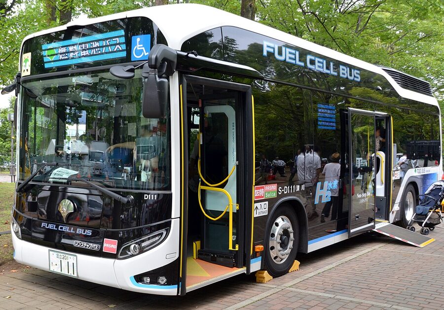 Toei Bus Toyota Sora fuel cell bus