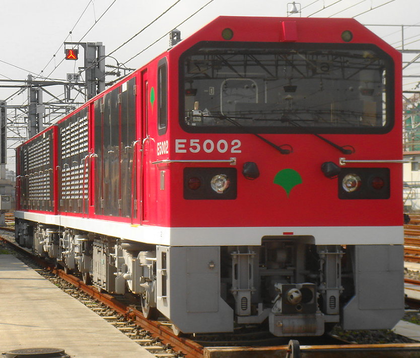Toei E5000 electric locomotive at Toei Festa 2006