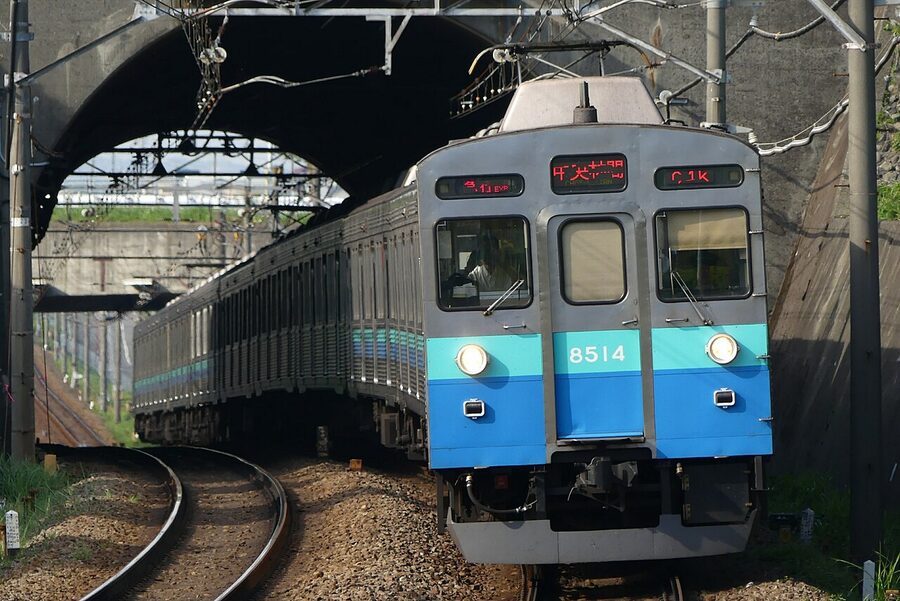 Tokyu 8500 series 8614F final livery