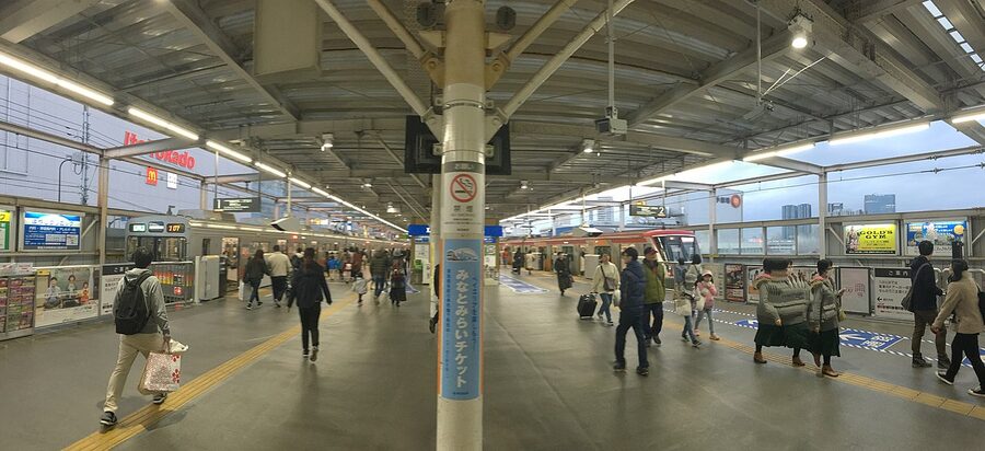 Oimachi Station platforms